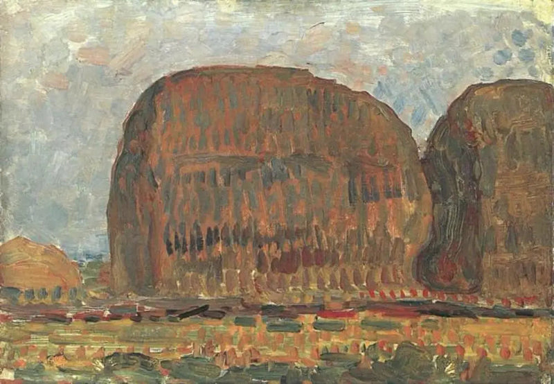 Saman Yığınları II - Piet Mondrian