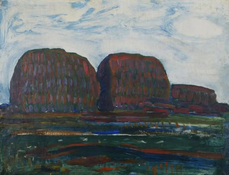 Saman Yığınları III - Piet Mondrian