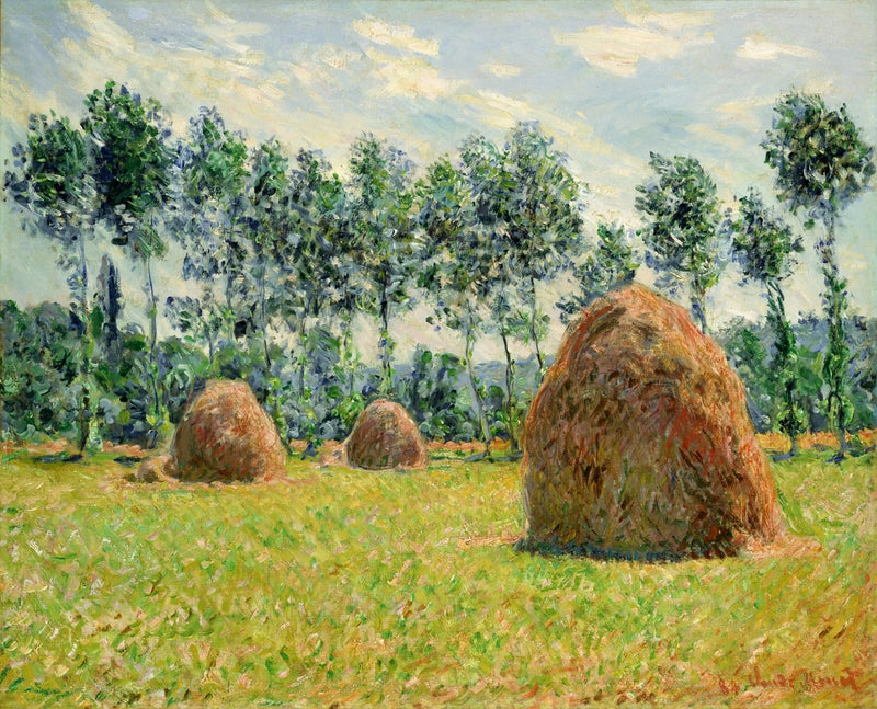 Giverny W902'de taşlama taşları - Claude Monet