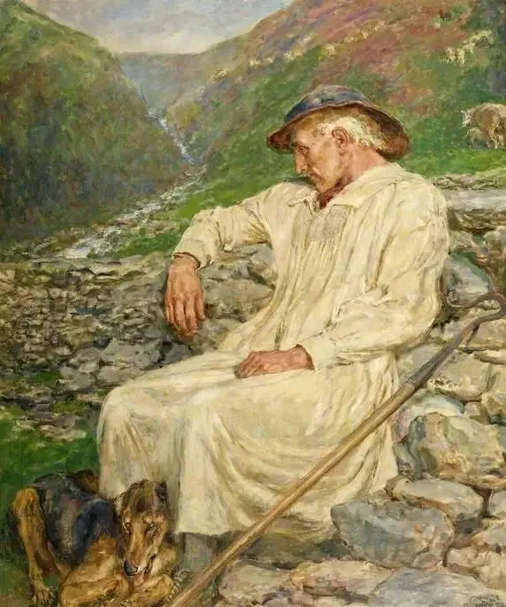 Michel ve Tamamlanmamış Koyun Çiftliği - Briton Rivière