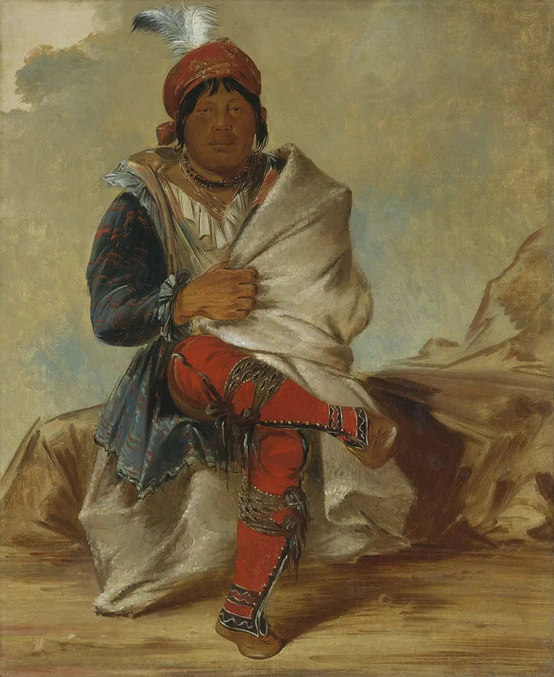 Mick-e-no-páh, kabile lideri - George Catlin