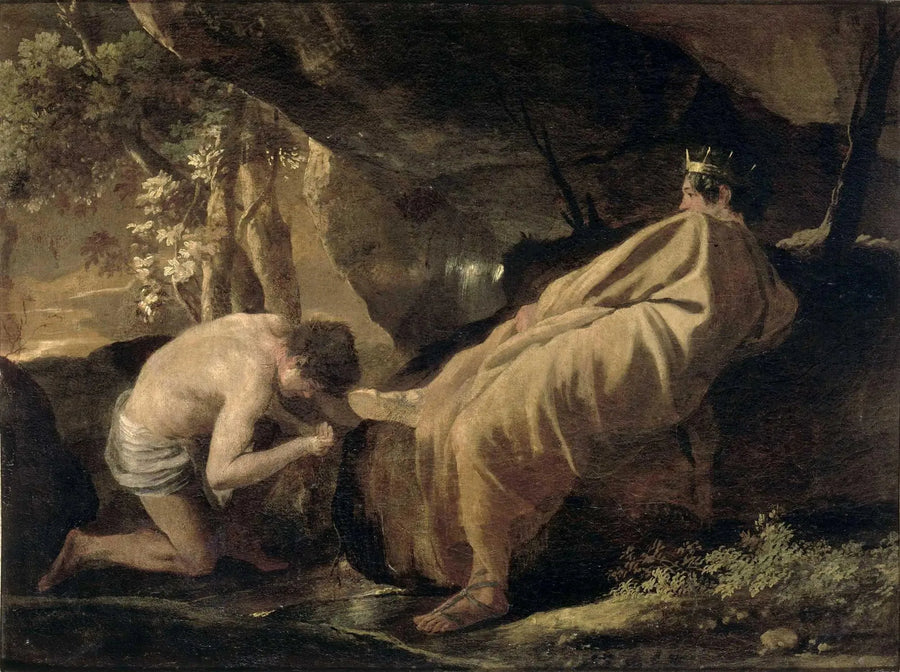 Midas, Pactole Kaynağında - Nicolas Poussin