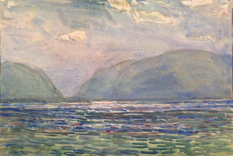 Newburgh'un Üzerindeki Midi - Childe Hassam