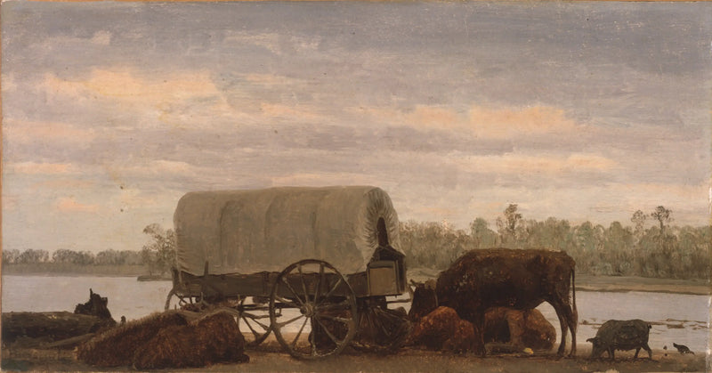 Midi sur la Platte - Albert Bierstadt