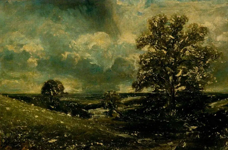 Midi, West End Fields, Hampstead, Londra (kroki) - John Constable