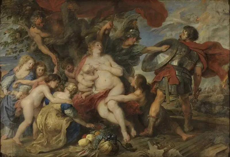 Minerve Mars'ın doğurganlığını koruyor - Peter Paul Rubens