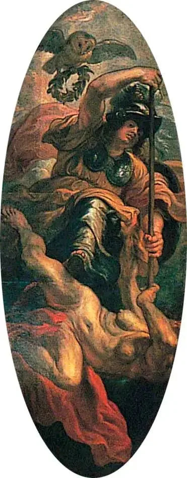 Minerve Cehaleti Deliyor - Peter Paul Rubens