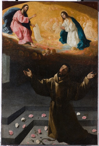 Portioncule Mucizesi - Francisco de Zurbarán