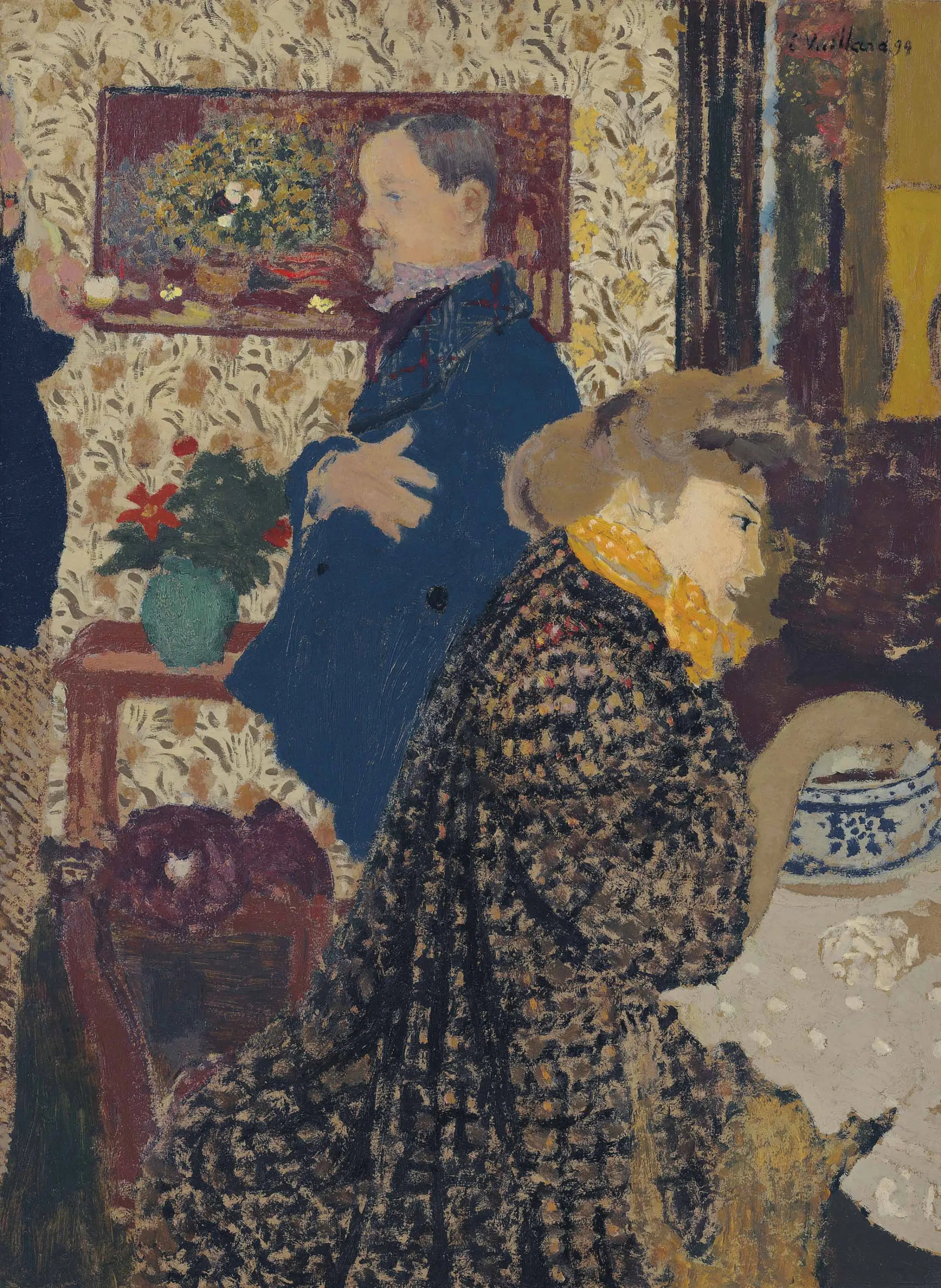 Misia et Vallotton à Villeneuve - Édouard Vuillard - Alpha Reproduction