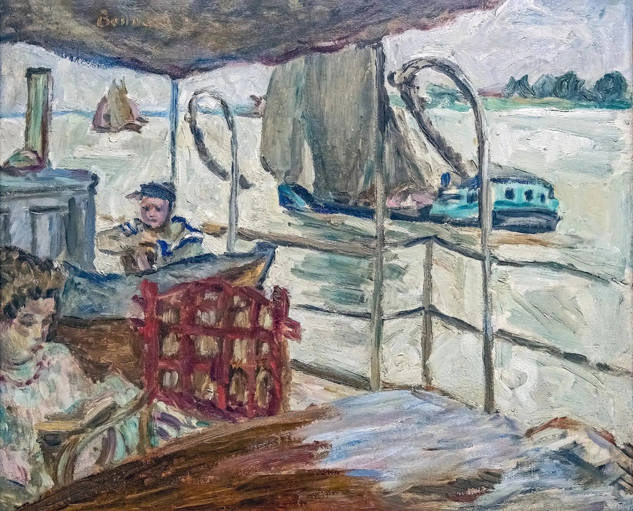 Edwards'ın Gemisinde Misia Sert - Pierre Bonnard