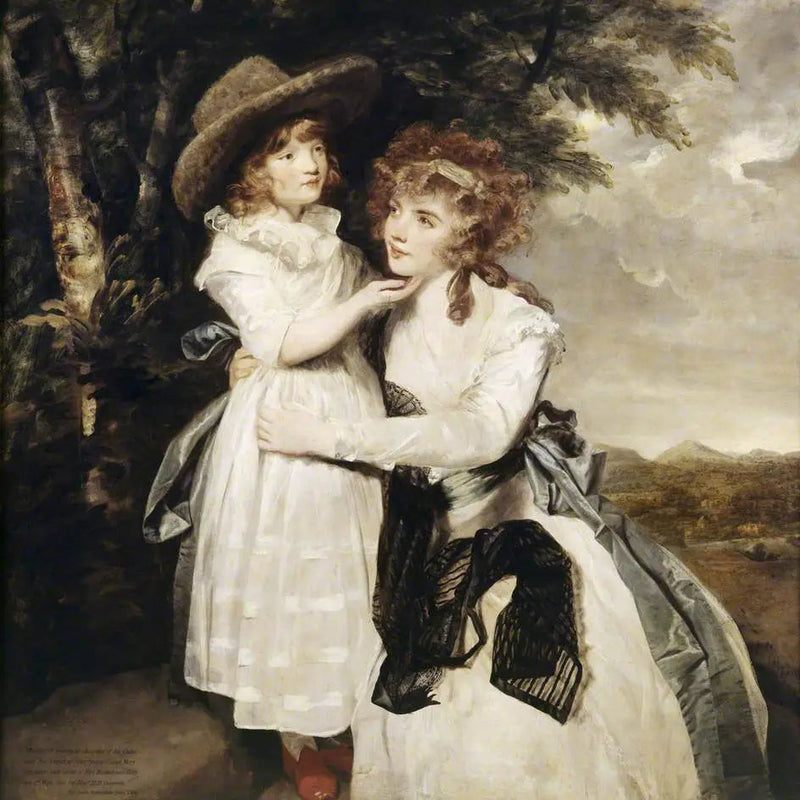 Miss Cocks ve yeğeni - Joshua Reynolds