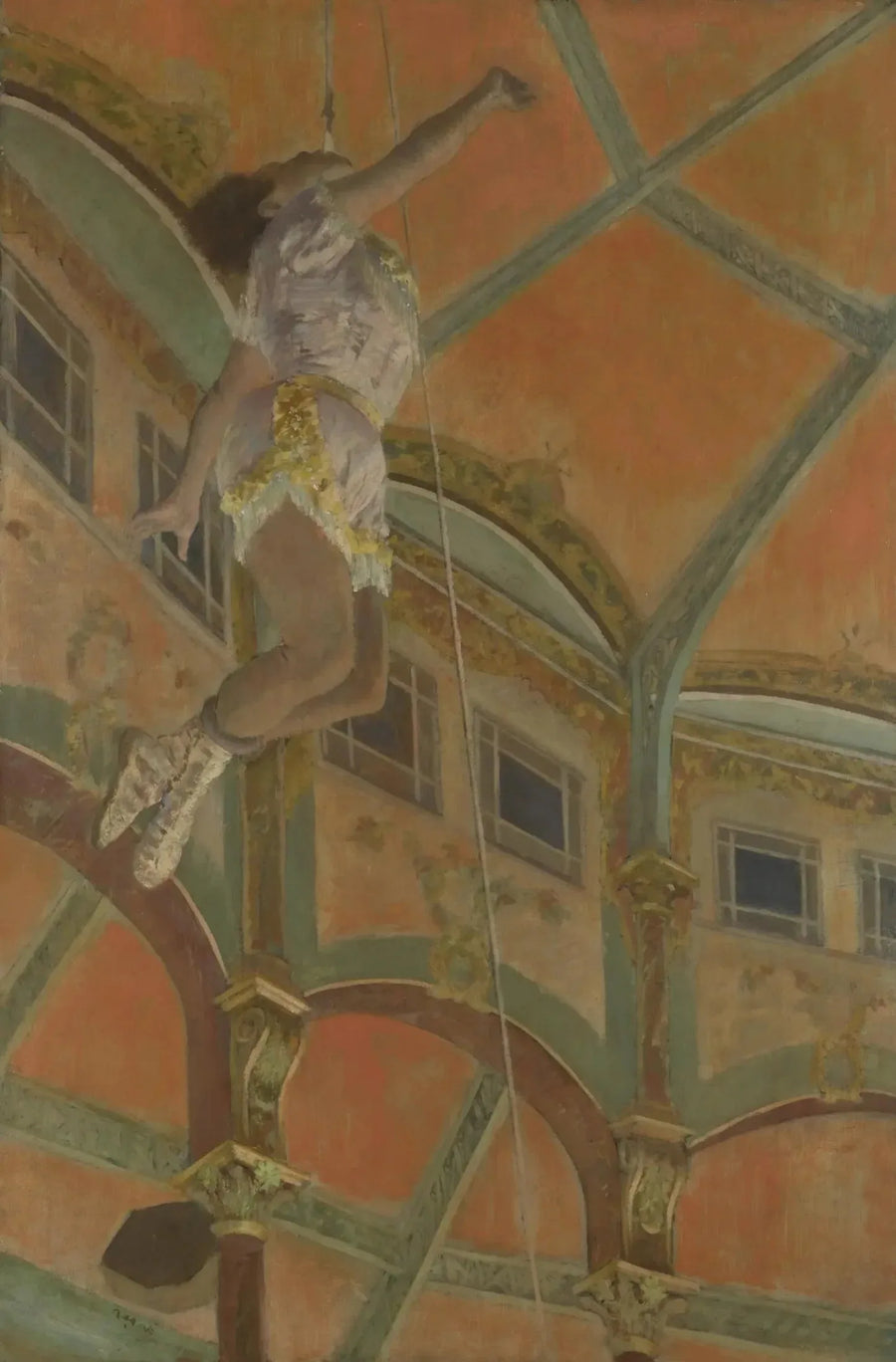 Mademoiselle La La Fernando Sirkinde - Edgar Degas