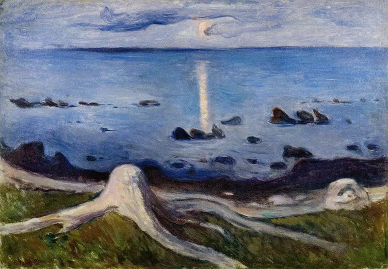 Kıyıda Gizem - Edvard Munch