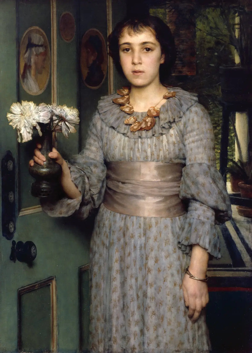 Mlle Anna Alma-Tadema - Lawrence Alma-Tadema - Alpha Reproduction