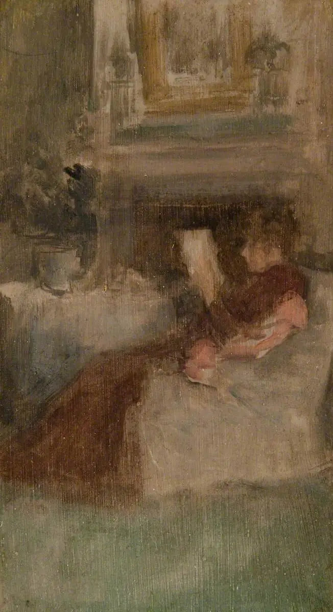 Mlle Ethel Philip Okurken - James Abbott McNeill Whistler