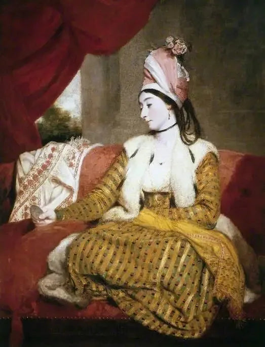 Mme Baldwin (1763–1839), Doğu kıyafetleriyle - Joshua Reynolds