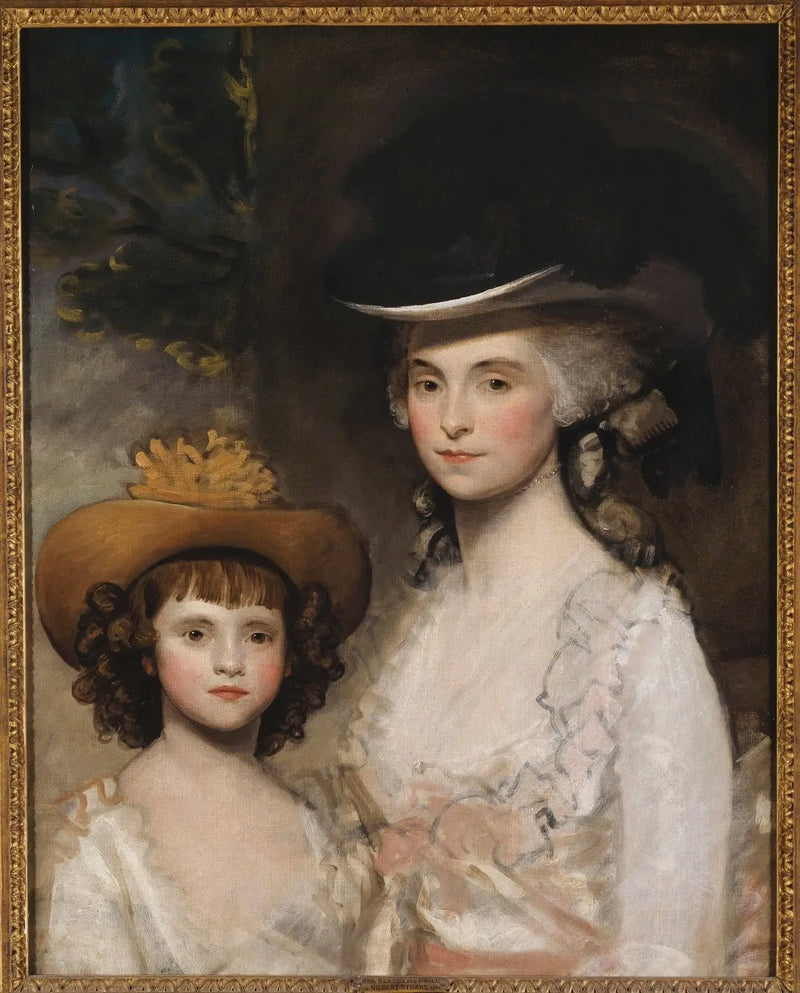 Mme Blades ve kızı - Gilbert Stuart