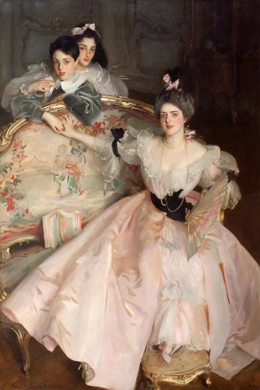 Bayan Carl Meyer ve çocukları - John Singer Sargent