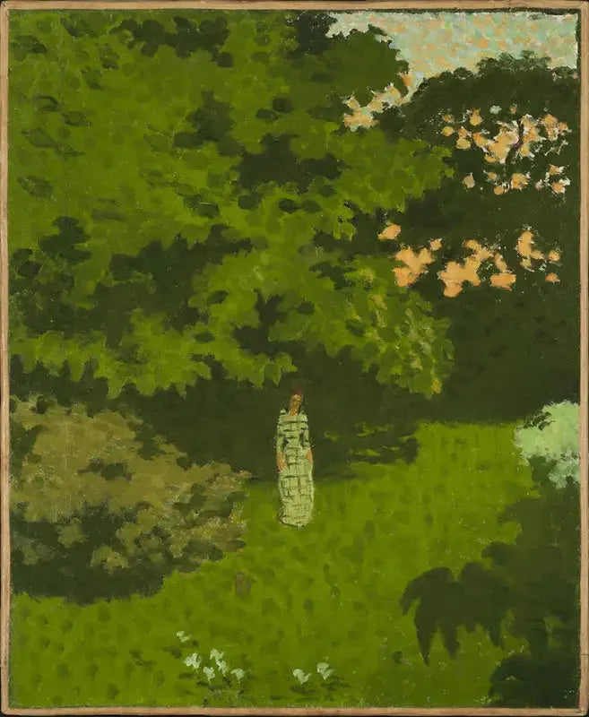 Mme Claude Terrasse, Clos'taki Bahçe'de - Pierre Bonnard