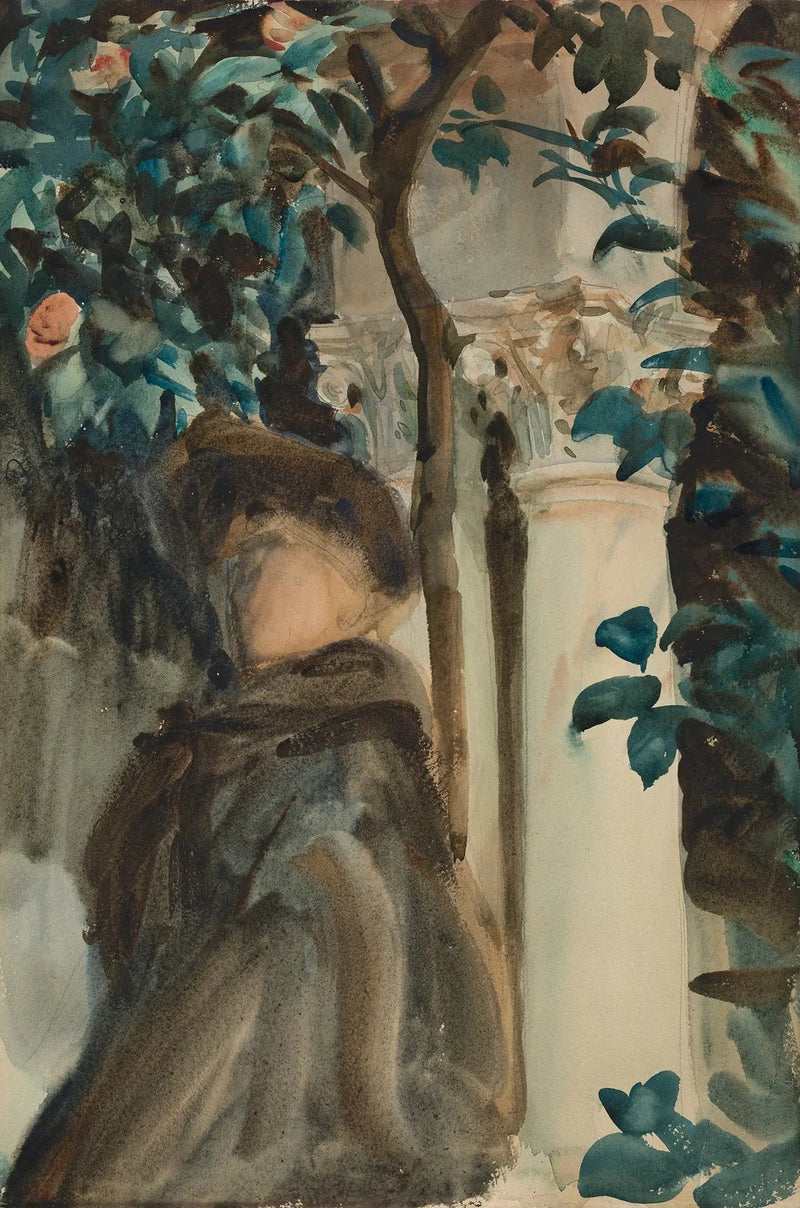 Madam Gardner Fenway Court'ta - John Singer Sargent