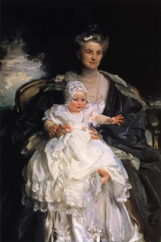 Madam Henry Phipps ve torunu Winston - John Singer Sargent