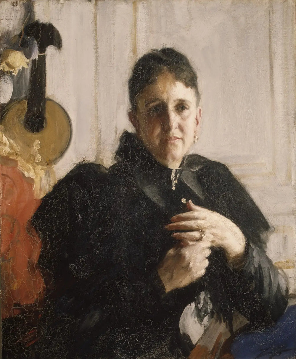 Mme John Crosby Brown (Mary Elizabeth Adams 1842–1918) - Anders Zorn - Alpha Reproduction