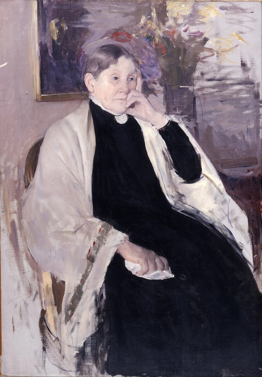 Mme Robert S. Cassatt, sanatçının annesi - Mary Cassatt