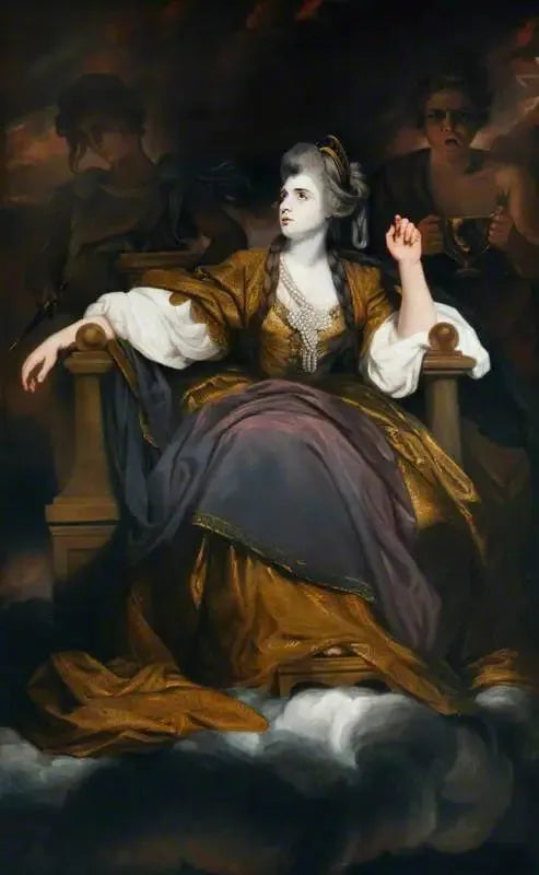 Sarah Siddons Hanımı, Kemble soyadlı (1755–1831), "Trajik Musa" rolünde - Joshua Reynolds