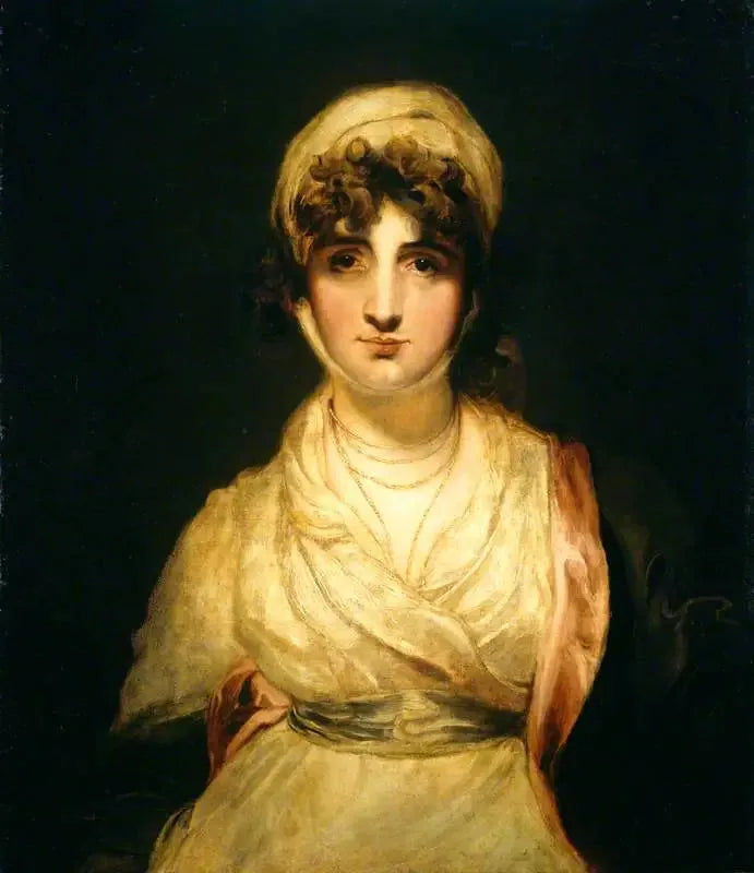 Sarah Siddons Hanımı, Sarah Kemble doğumlu, Kotzebue'nin «Yabancı» adlı eserinde «Hanım Haller» rolünde - Thomas Lawrence