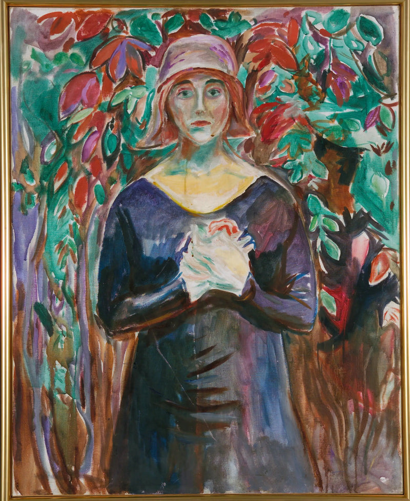 Bahçedeki Model - Edvard Munch
