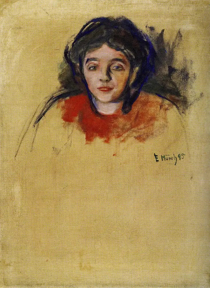 Berlin Modeli - Edvard Munch