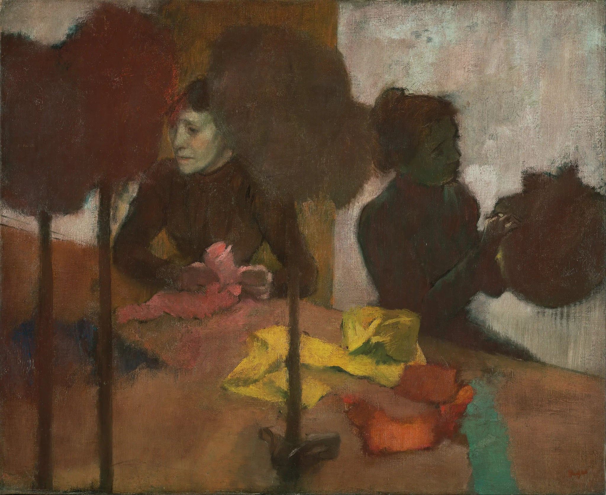 Les Modistes par Edgar Degas – reproduction peinture à l’huile sur toile