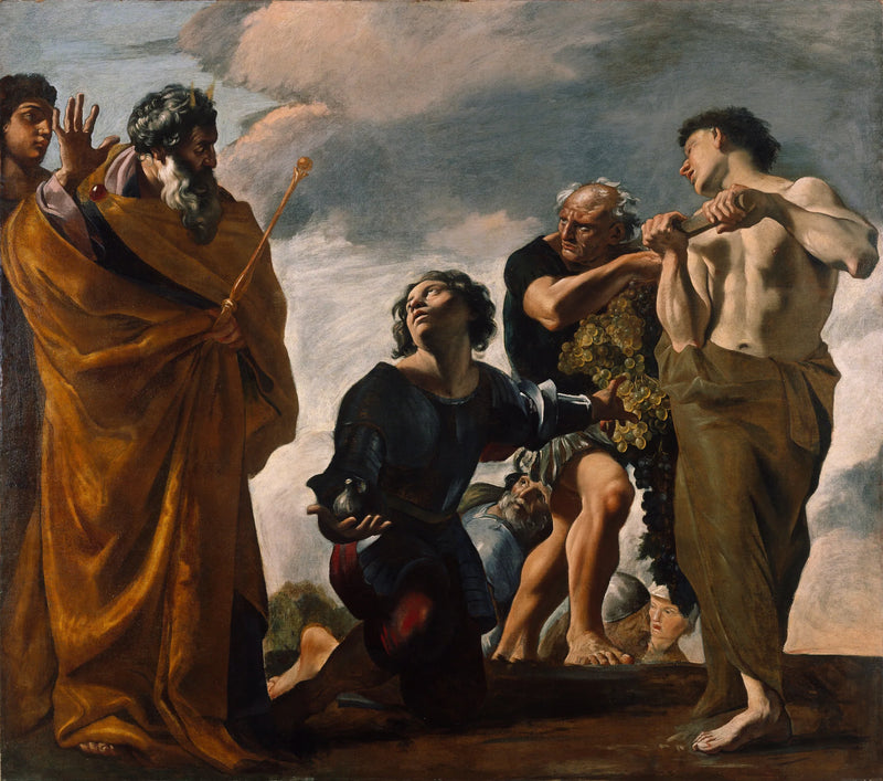 Musa ve Kenan'ın Elçileri - Giovanni Lanfranco