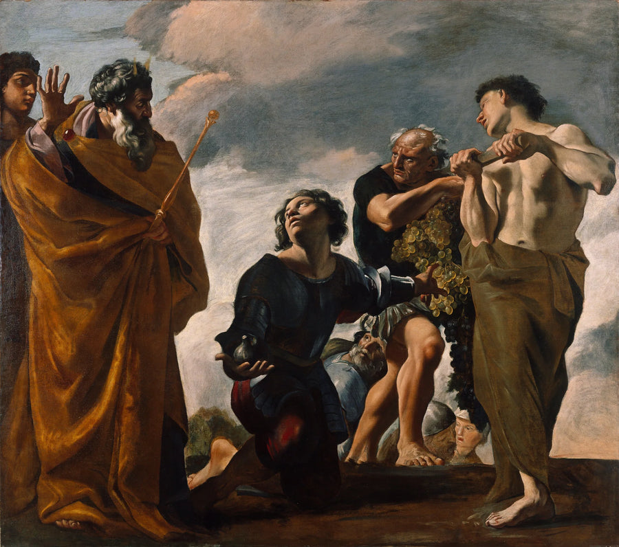 Musa ve Kenan'ın Elçileri - Giovanni Lanfranco