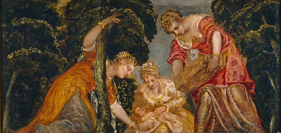 Musa'nın Suçtan Kurtarılması - Jacopo Tintoretto