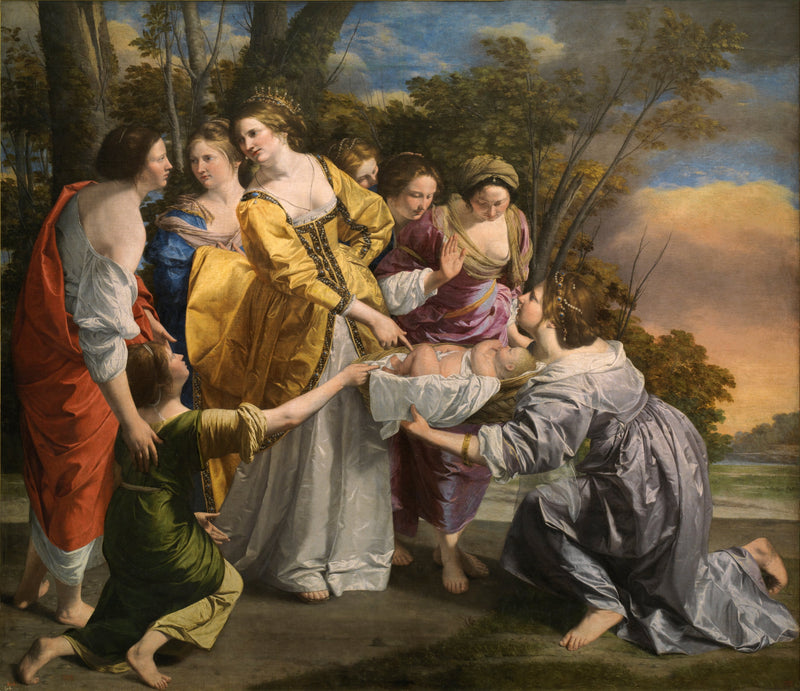 Oruçlu Moise - Orazio Gentileschi