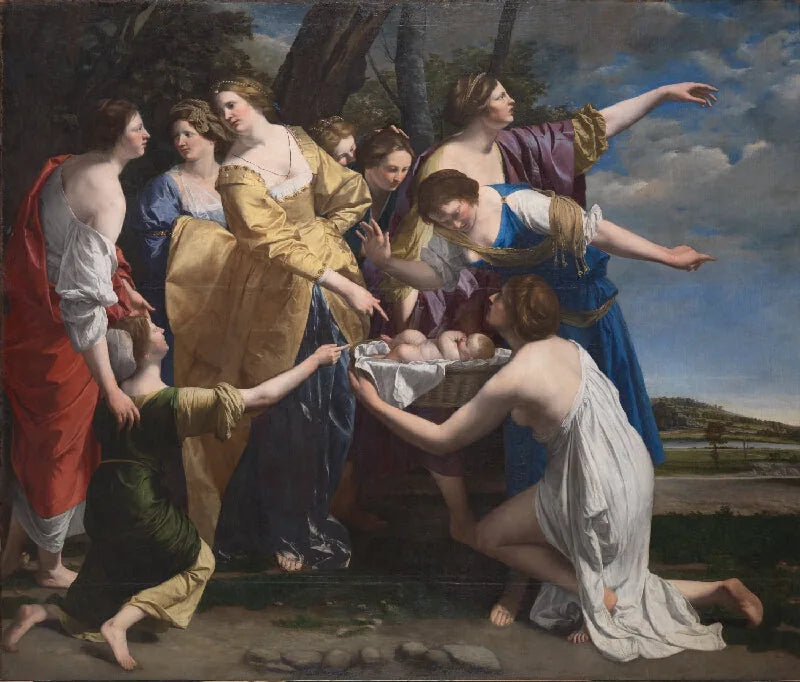 Oruçlu Moses - Orazio Gentileschi