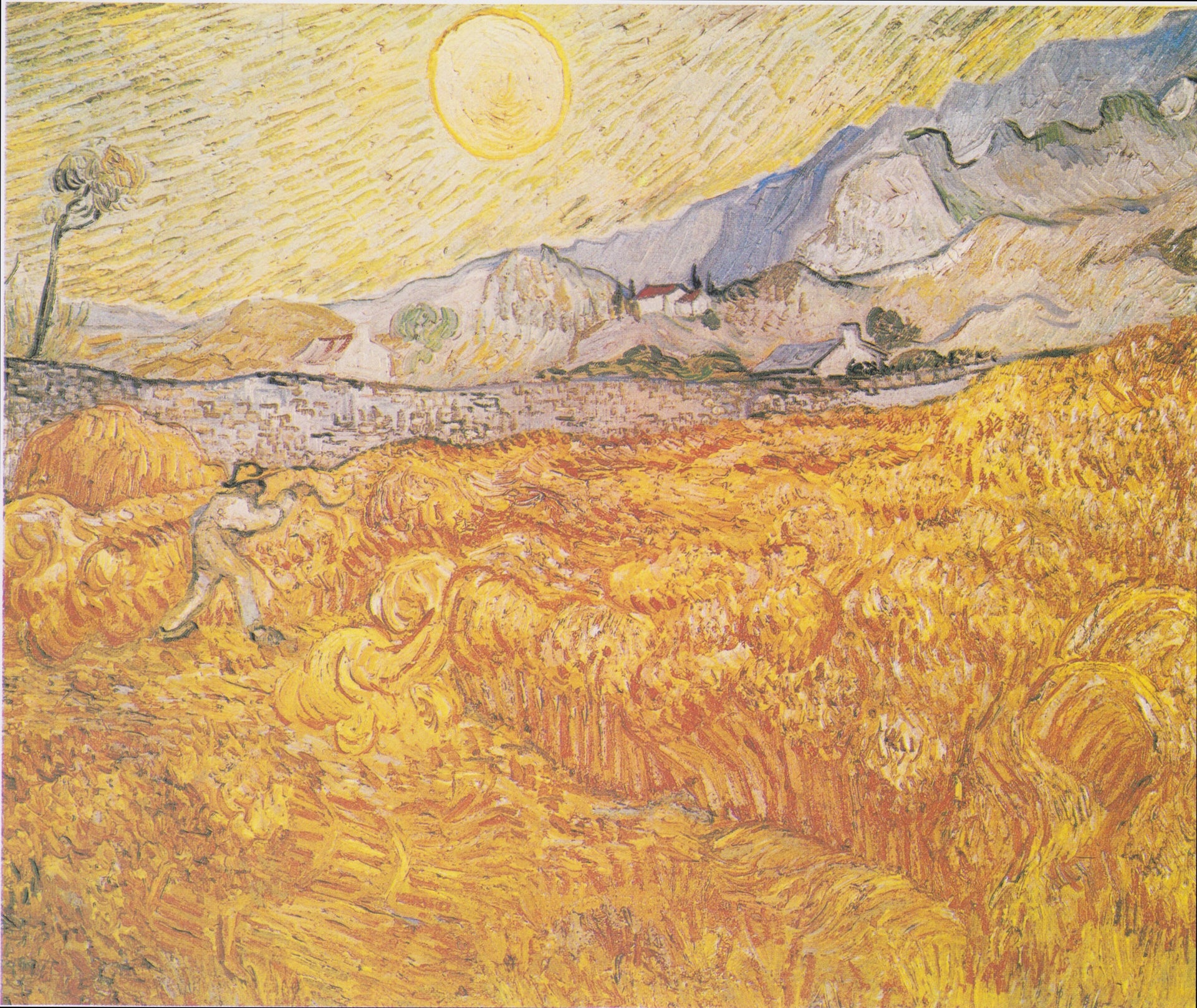 La Moisson F619 de Vincent van Gogh – reproduction peinture à l’huile