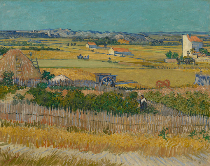 La Crau'daki Hasat, F412 - Vincent van Gogh