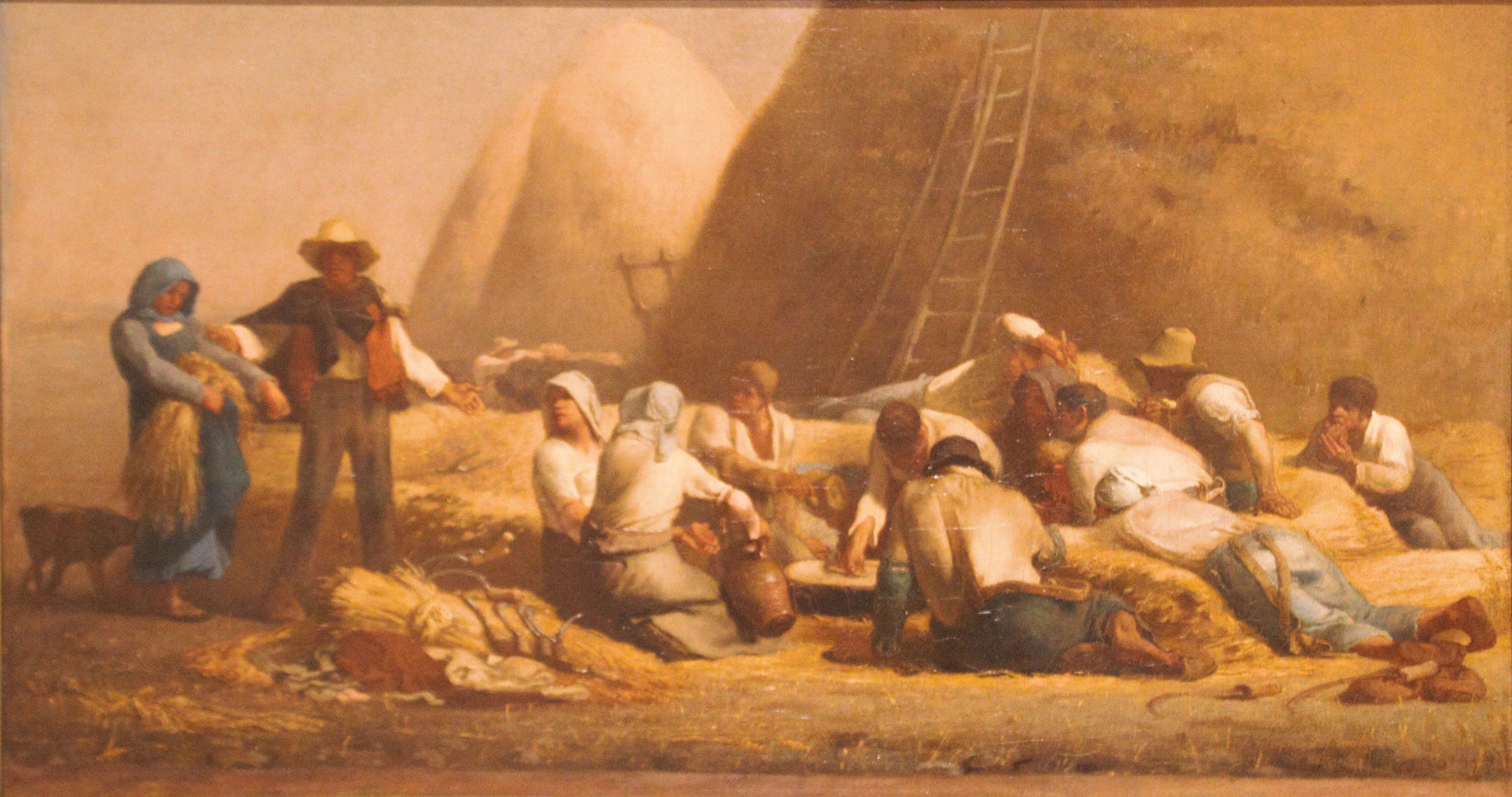 Moissonneurs au repos (Ruth et Boaz) - Jean-François Millet