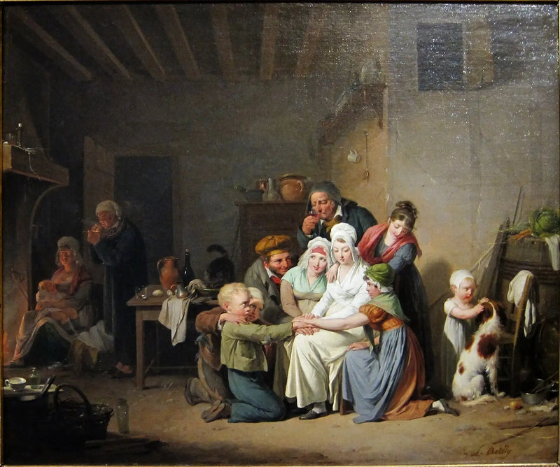 İneğim Ayağım - Louis-Léopold Boilly