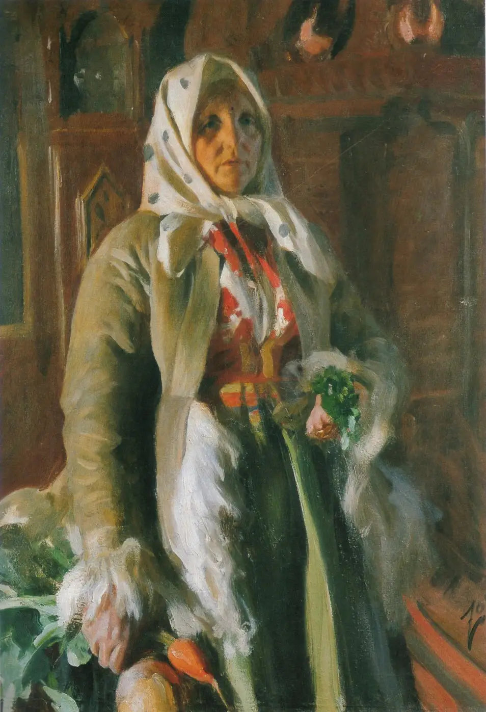 Mona - Anders Zorn - Alpha Reproduction