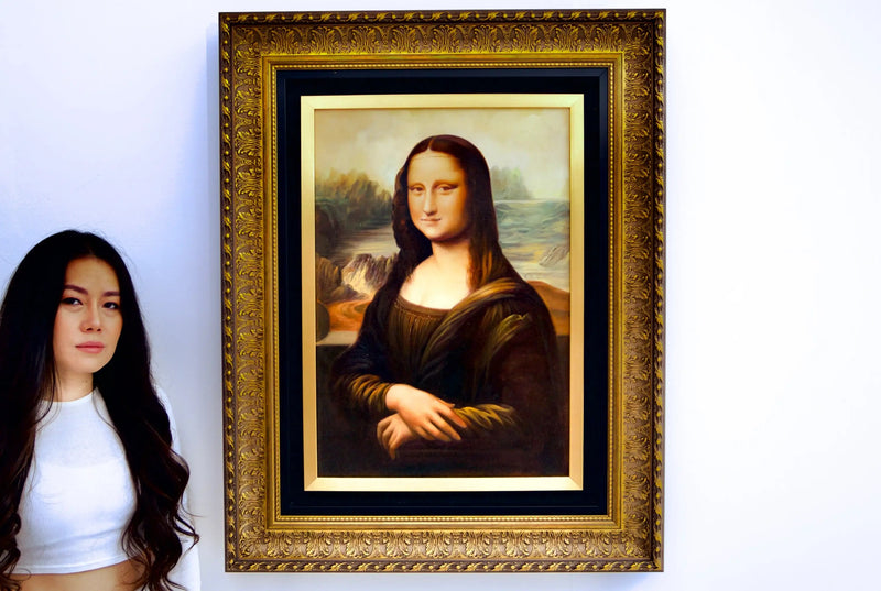 Mona Lisa - Alfa Reprodüksiyonu  | 45X65 cm