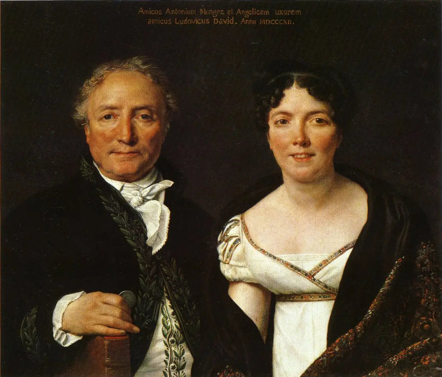 Bay ve Bayan Mongez - Jacques-Louis David