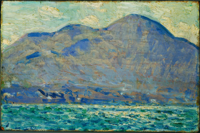 Newburgh'daki Mont Beacon - Childe Hassam