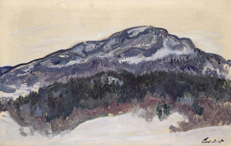 Norveç'te Mont Kolsaas - Claude Monet