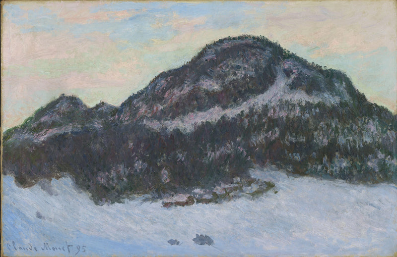 Kolsås Dağı, Nasjonalmuseet W1407 - Claude Monet