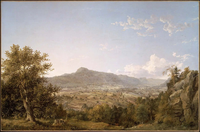 Montagne Schatacook, Housatonic Vadisi, Connecticut - Jasper Francis Cropsey