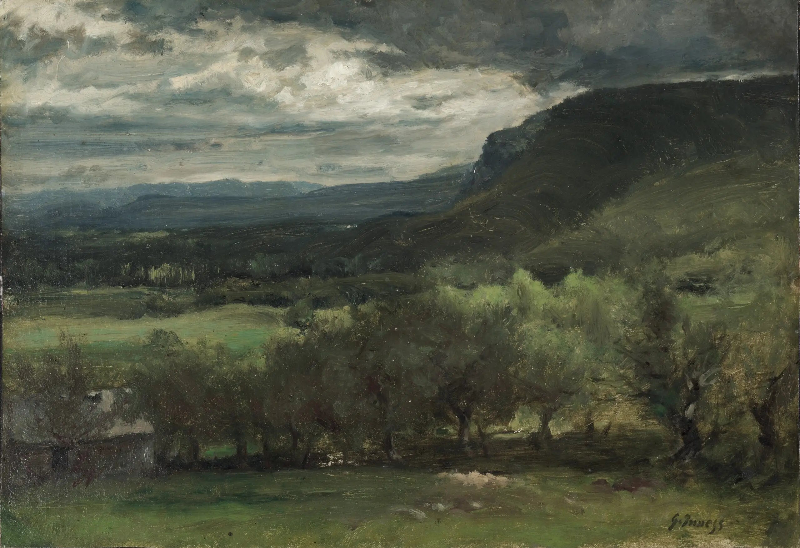 Montclair New Jersey - George Inness - Alpha Reproduction