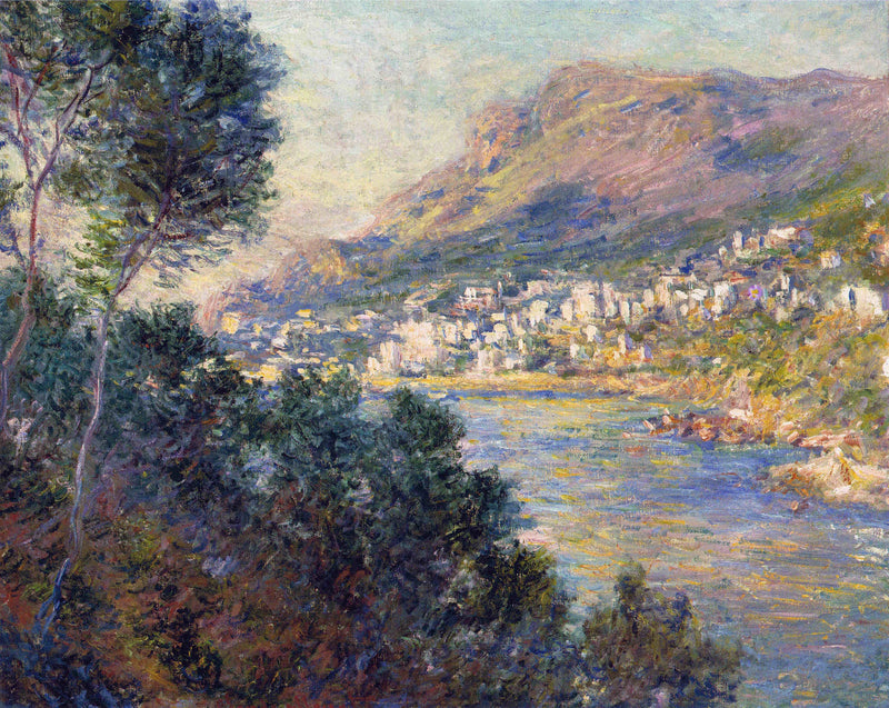 Roquebrune'den Monte-Carlo manzarası - Claude Monet